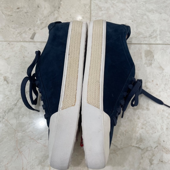 CASLON {10} Sneakers Platform Blue Suede Espadrille Styling NWT - Picture 8 of 8